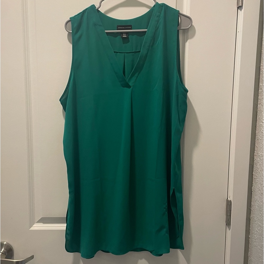 Green Sleeveless Too